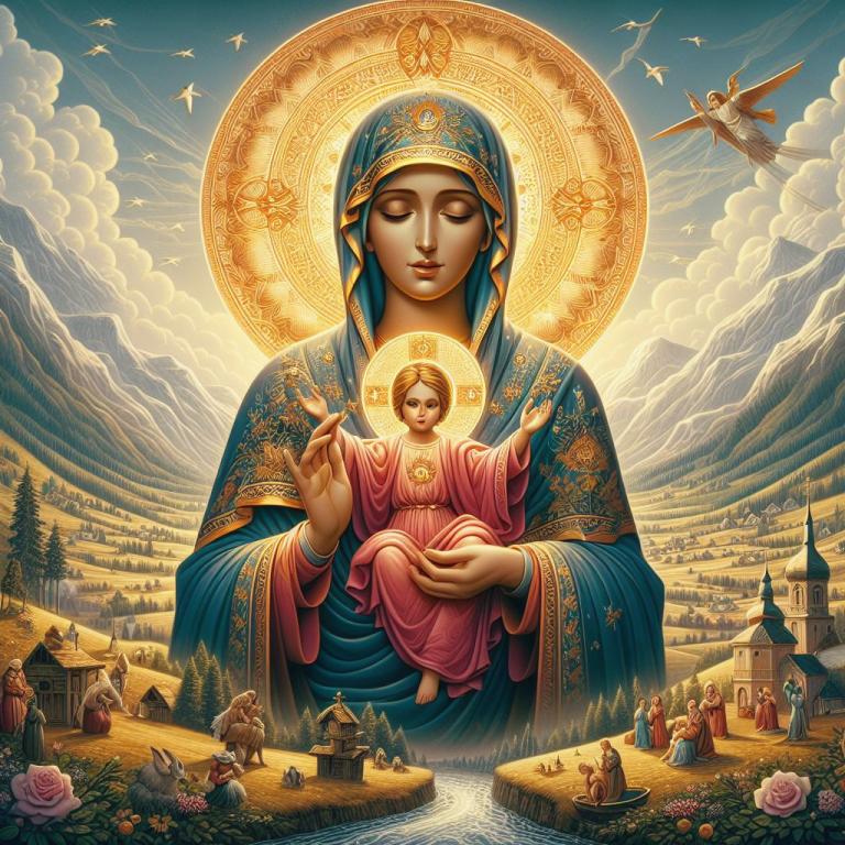 Почаевская икона Божией Матери: В чем помогает Почаевская икона Божией Матери